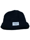 【中古】WACKO MARIA◆ニットキャップ/--/ウール/BLK/無地/メンズ/WMR-W-CAP-03【服飾雑貨他】