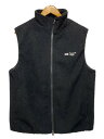 【中古】EDIFICE◆22-011-300-5080-3-0/フリースベスト/L/ポリエステル/BLK【メンズウェア】