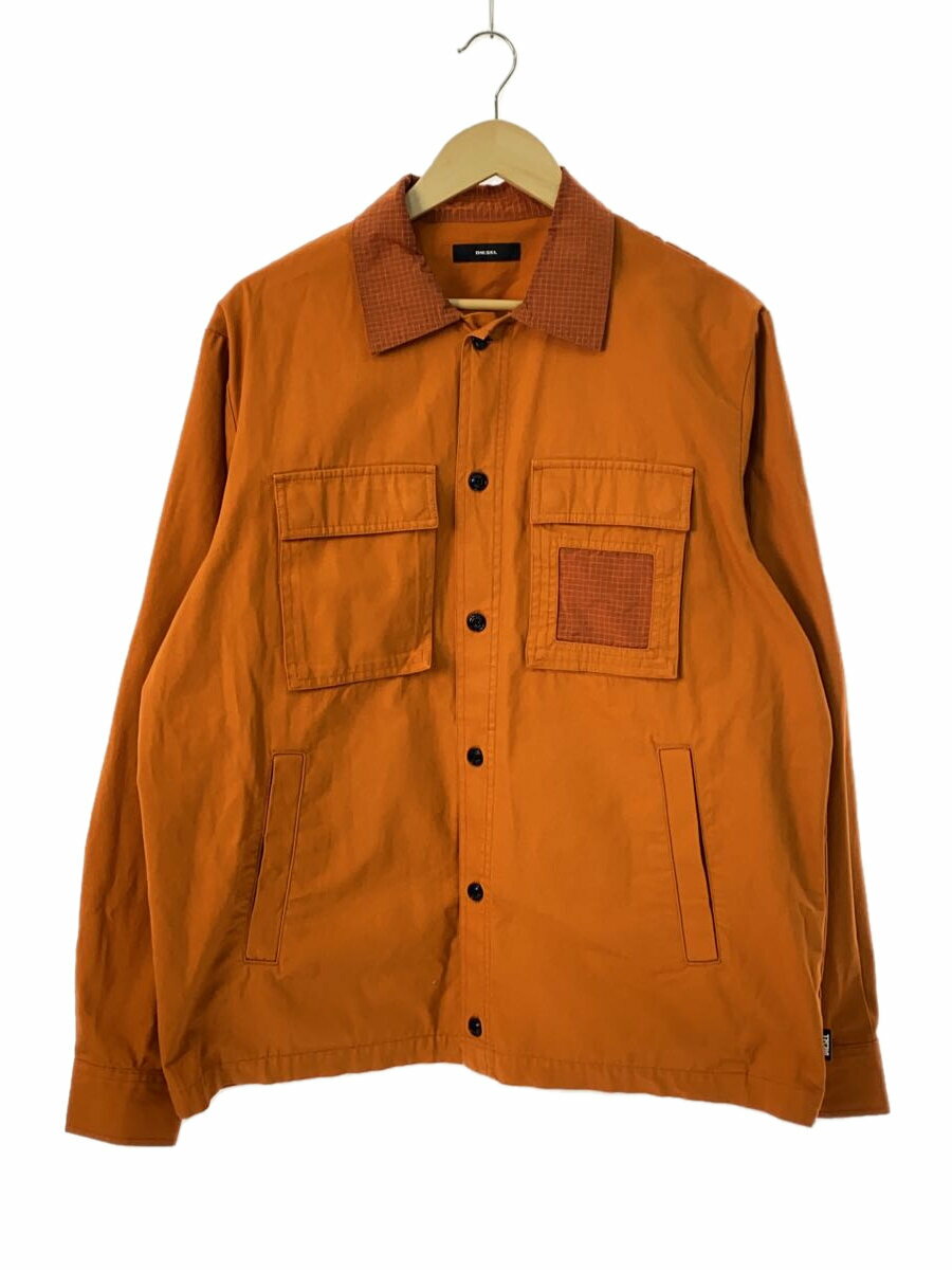 【中古】DIESEL◆ジャケット/M/コットン/ORN/無地【メンズウェア】