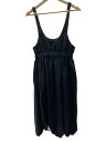 【中古】noir kei ninomiya◆バルーン/吊りジャンパースカート/XS/ウール/BLK/3L-S011【レディースウェア】