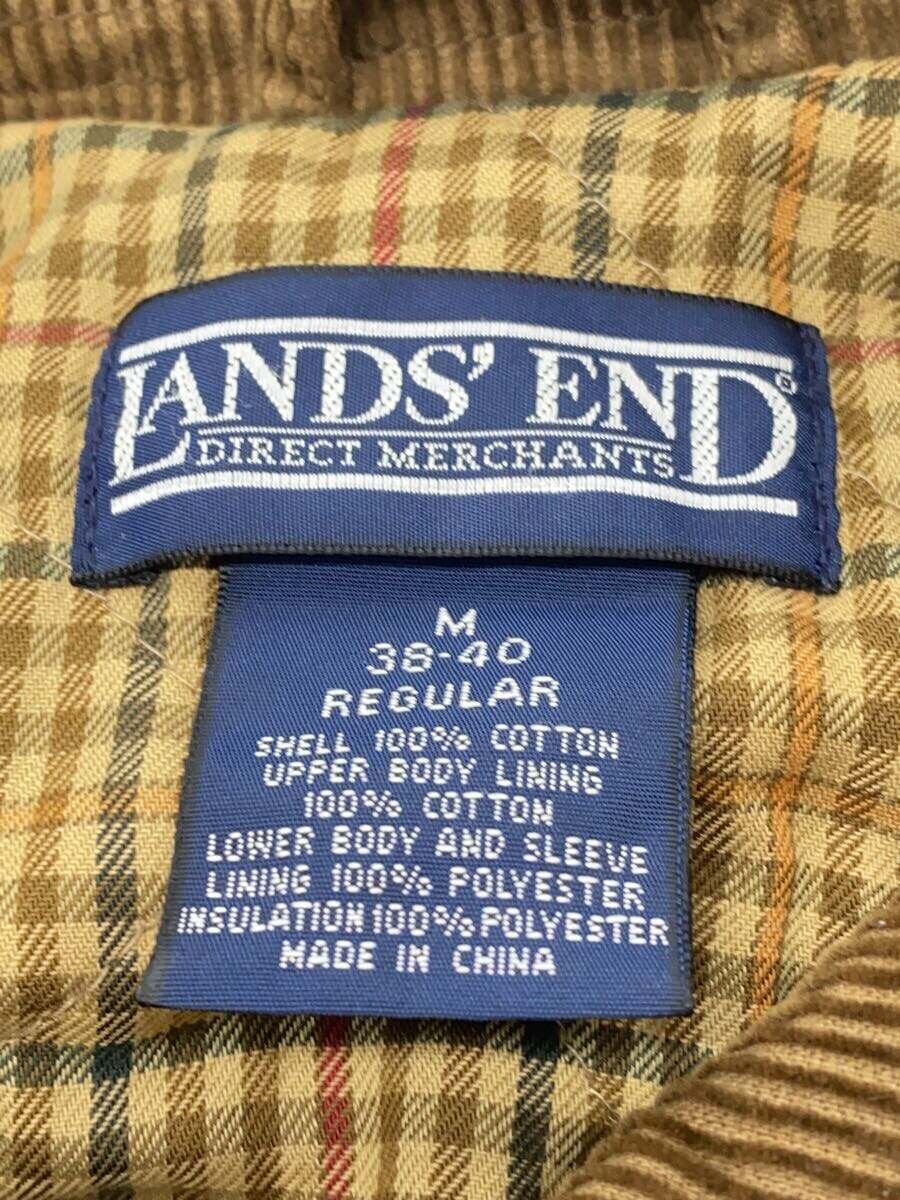 【中古】LANDS END◆カバーオール/M/コーデュロイ/CML/72325【メンズウェア】
