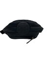 【中古】TORY BURCH◆ウエストバッグ/ナイロン/BLK/無地【バッグ】