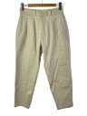【中古】KAPTAIN SUNSHINE◆Armee Trousers/ボトム/36/コットン/クリーム/無地/KS21FZS01【メンズウェア】