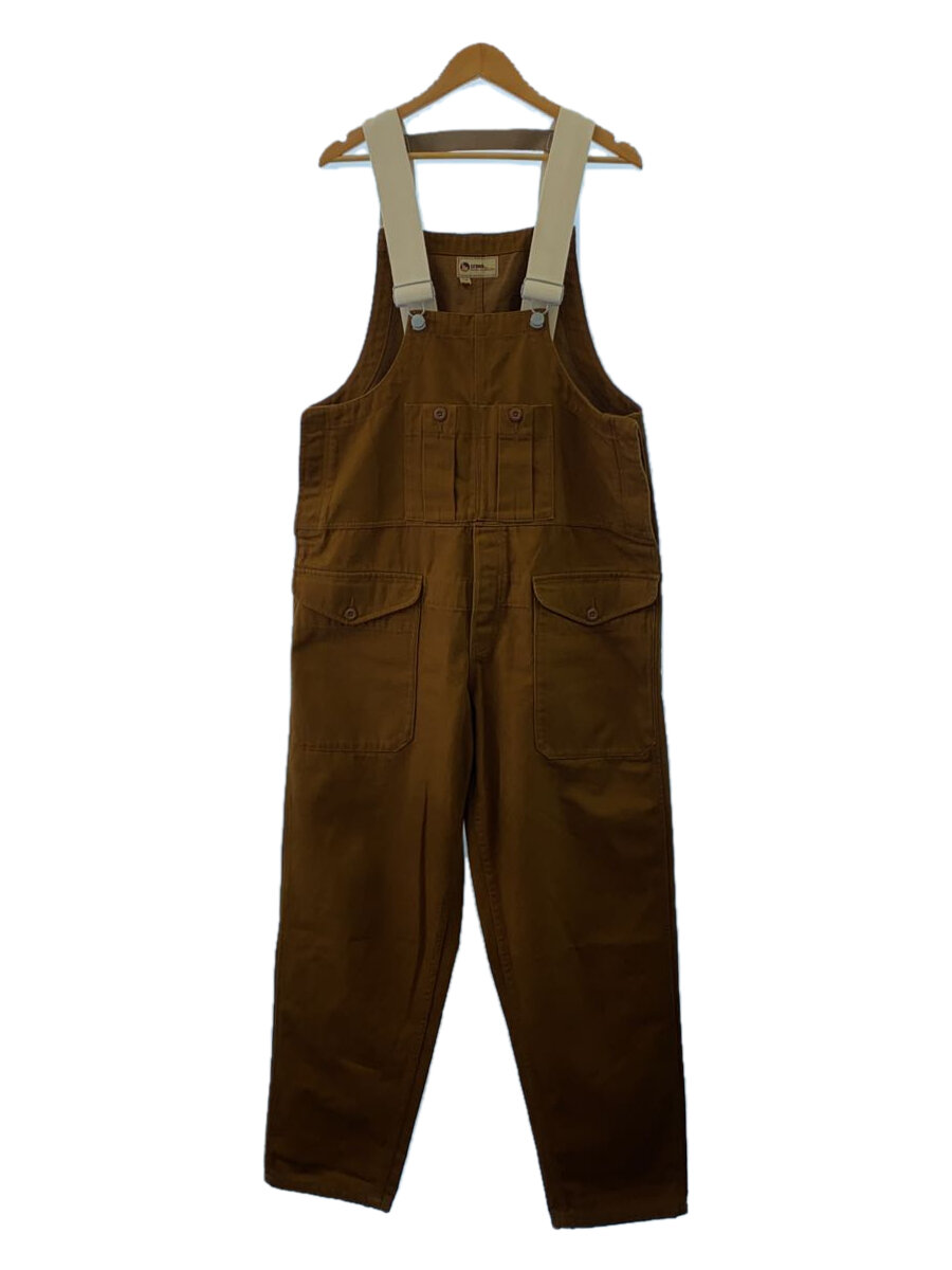 【中古】Nigel Cabourn◆オーバーオール/46/コットン/BRW/8049-13-50530【メンズウェア】
