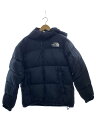【中古】THE NORTH FACE◆NUPTSE HOODIE_ヌプシフーディー/XL/ナイロン/BLK/無地【メンズウェア】(4)