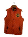 【中古】POLO RALPH LAUREN◆キルティングベスト/--/ポリエステル/ORN/170【メンズウェア】