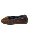 【中古】ALBEROLA◆フラットパンプス/36/BRW//【シューズ】(4)