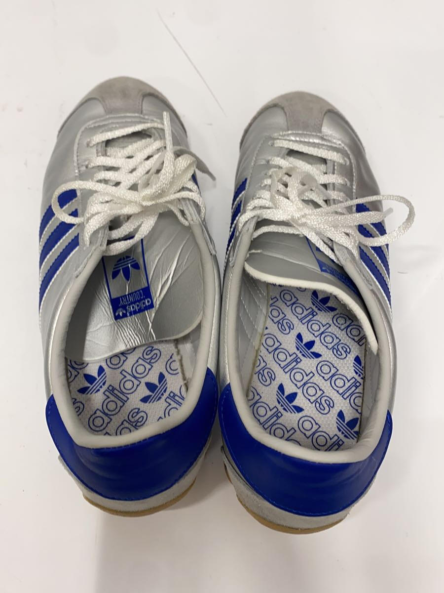 【中古】adidas◆COUNTRY OG_カントリー OG/27.5cm/SLV/PVC【シューズ】