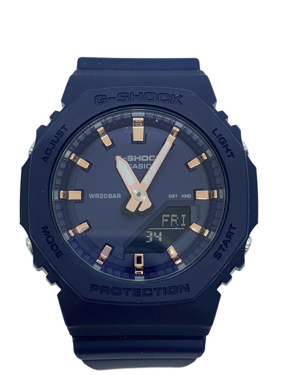 Rakuten - 【中古】CASIO◆クォーツ腕時計_G-SHOCK/アナログ/NVY【服飾雑貨他】
