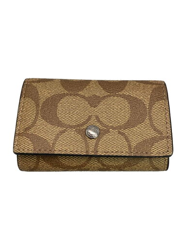 【中古】COACH◆キーケース/PVC/BRW/レディース/78675【服飾雑貨他】 【中古】COACH◆キーケース/PVC/BRW/レディース/78675【服飾雑貨他】