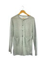 【中古】crepuscule◆カーディガン(薄手)/2/ウール/グレー/1503-013【メンズウェア】