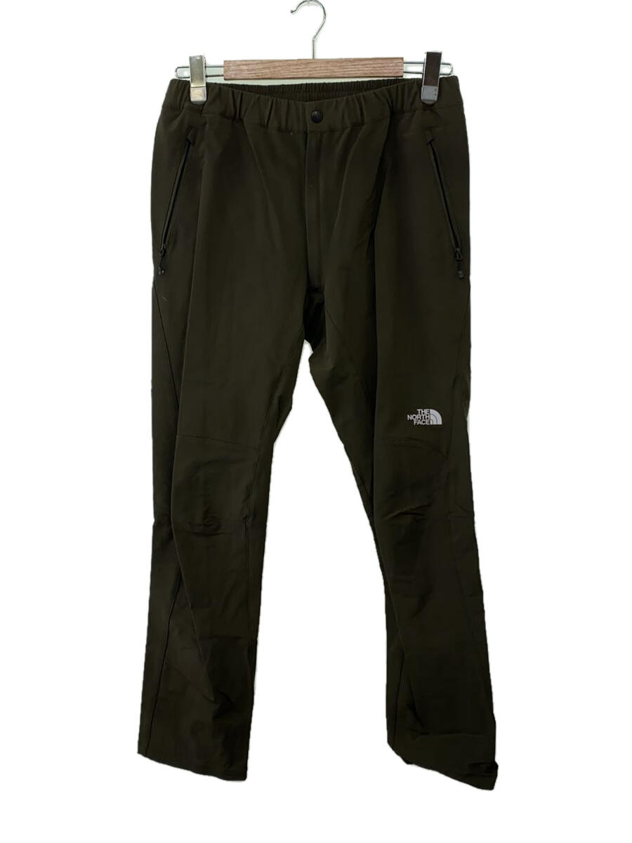 THE NORTH FACE◆ALPINE LIGHT PANT_アルパインライトパンツ/L/ナイロン/KHK/無地