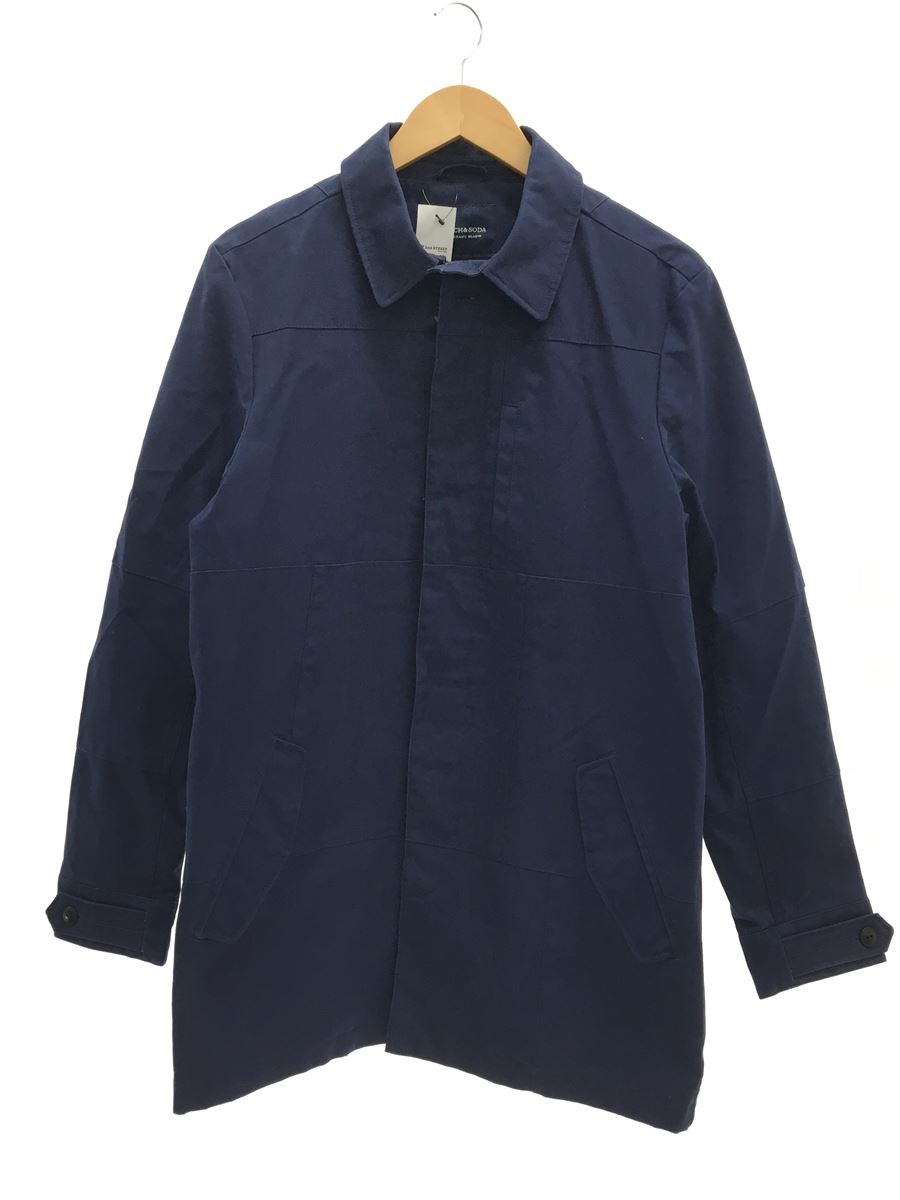 【中古】SCOTCH&SODA◆コート/M/コットン/NVY【メンズウェア】