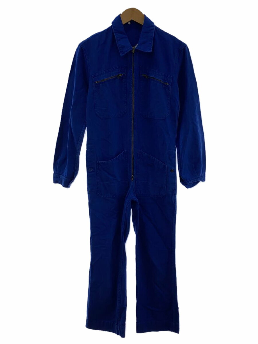 【中古】SANFOR◆オールインワン/36/コットン/BLU【メンズウェア】