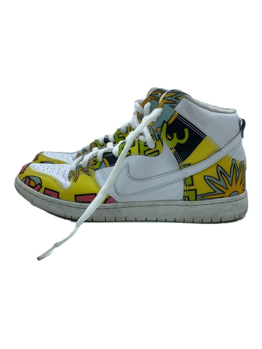 NIKE◆DUNK HI PRM DLS SB QS DE LA SOUL/ダンクハイ/ホワイト/748751-177/28.5