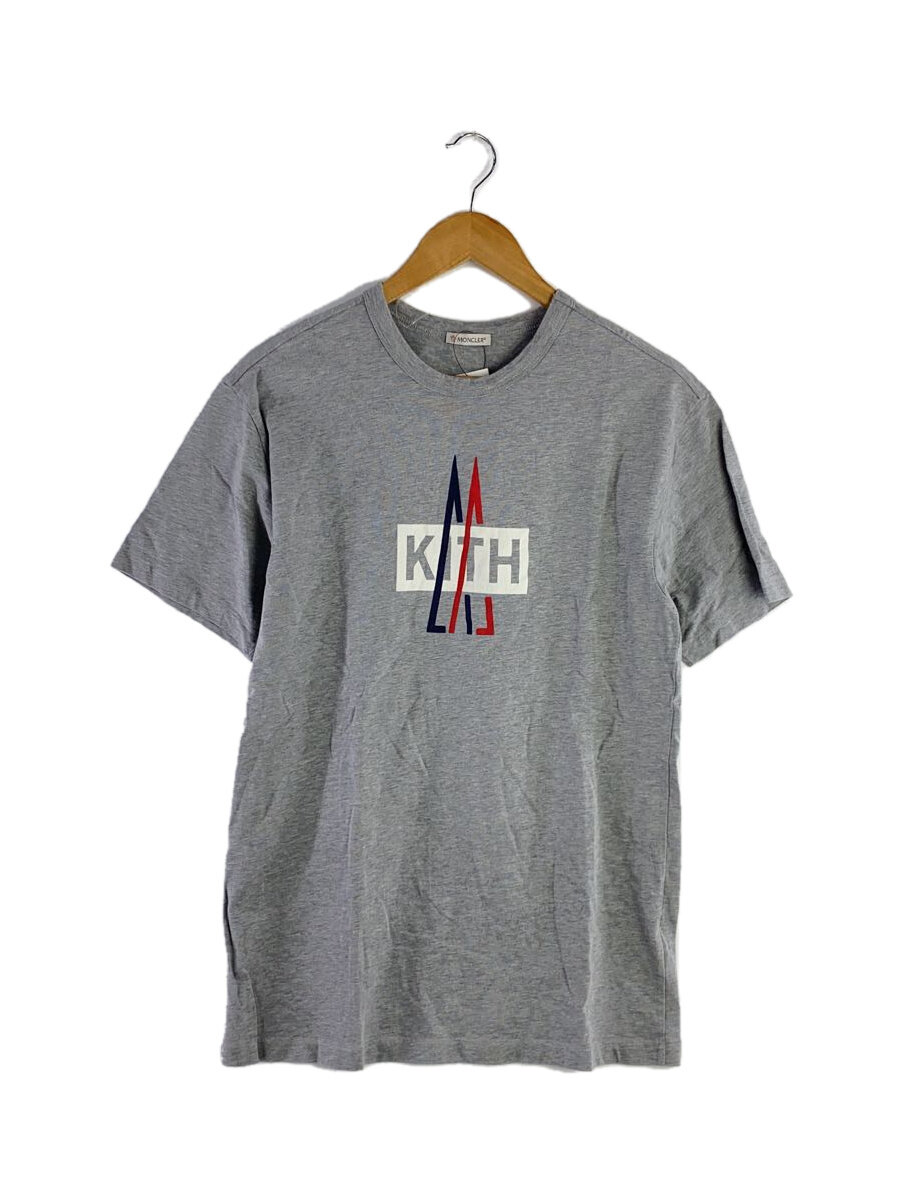 Rakuten - 【中古】MONCLER◆Tシャツ/--/コットン/GRY/無地//【メンズウェア】