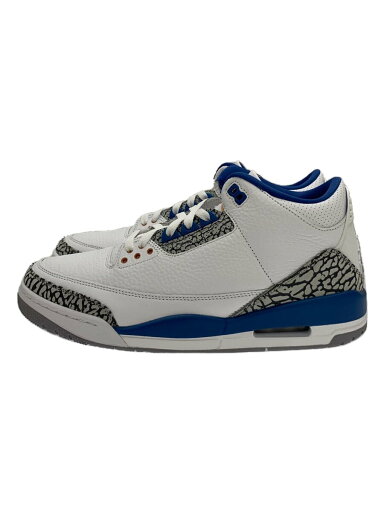 【中古】NIKE◆AIR JORDAN 3 RETRO_エアジョーダン 3 レトロ/29cm/WHT【シューズ】 【中古】NIKE◆AIR JORDAN 3 RETRO_エアジョーダン 3 レトロ/29cm/WHT【シューズ】