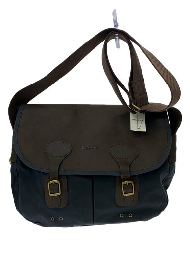 【中古】Barbour◆Wax Cotton Leather Tarras Bag/ワックスレザータラスバッグ/メッセンジャーバッグ【バッグ】 【中古】Barbour◆Wax Cotton Leather Tarras Bag/ワックスレザータラスバッグ/メッセンジャーバッグ【バッグ】