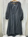 【中古】Uhr◆23ss/Shoulder Tuck Long Dress長袖ワンピース/ストライプ23SSUhr-OP306【レディースウェア】(4)