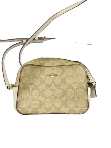 【中古】COACH◆ショルダーバッグ/レザー/CML/総柄/A2061 91677【バッグ】 【中古】COACH◆ショルダーバッグ/レザー/CML/総柄/A2061 91677【バッグ】