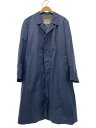 【中古】Aquascutum◆70s~/Aqua5/P.C.Leschka&Co別注/ステンカラーコート/--/コットン/NVY【メンズウェア】