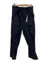 【中古】FUMIE=TANAKA◆ボトム/2/ナイロン/BLK/F24S-47//【レディースウェア】