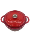 【中古】Zwilling J.A. Henckels◆COCOTTE 24cm/鍋/サイズ:24cm/RED【キッチン用品】