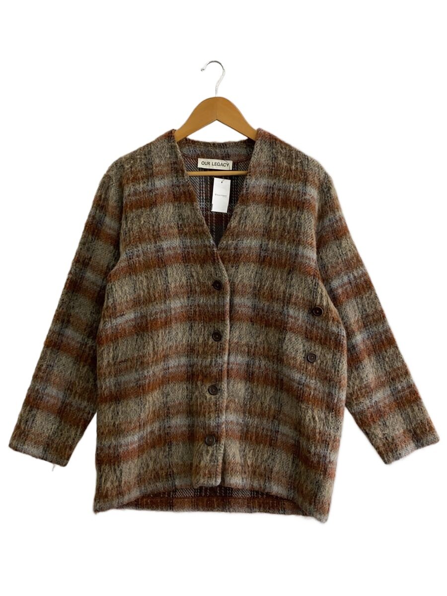 OUR LEGACY モヘアカーディガン ブラウン 46 Our Legacy（アワーレガシー）の「CARDIGAN（カーディガン/ボレロ
