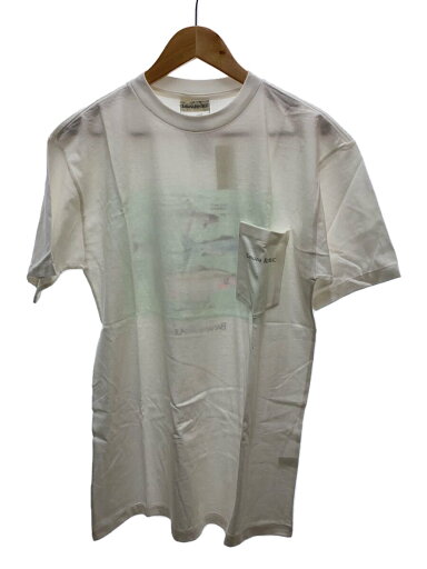 【中古】BANANA REPUBLIC◆Tシャツ/M/コットン/WHT/無地【メンズウェア】 【中古】BANANA REPUBLIC◆Tシャツ/M/コットン/WHT/無地【メンズウェア】