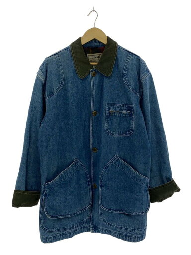 【中古】L.L.Bean◆ジャケット/M/コットン/IDG/無地【メンズウェア】 【中古】L.L.Bean◆ジャケット/M/コットン/IDG/無地【メンズウェア】