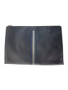 【中古】PRADA◆クラッチバッグ/サフィアーノ/セカンドバッグ/レザー/BLK//【バッグ】(4)