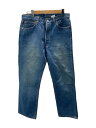 【中古】Levi’s◆90s/501/米国製/裏552/ボトム/36/デニム/IDG/無地/501-0000【メンズウェア】