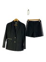 【中古】SPICE CANDY◆スーツ/160cm/BLK/無地【キッズ】