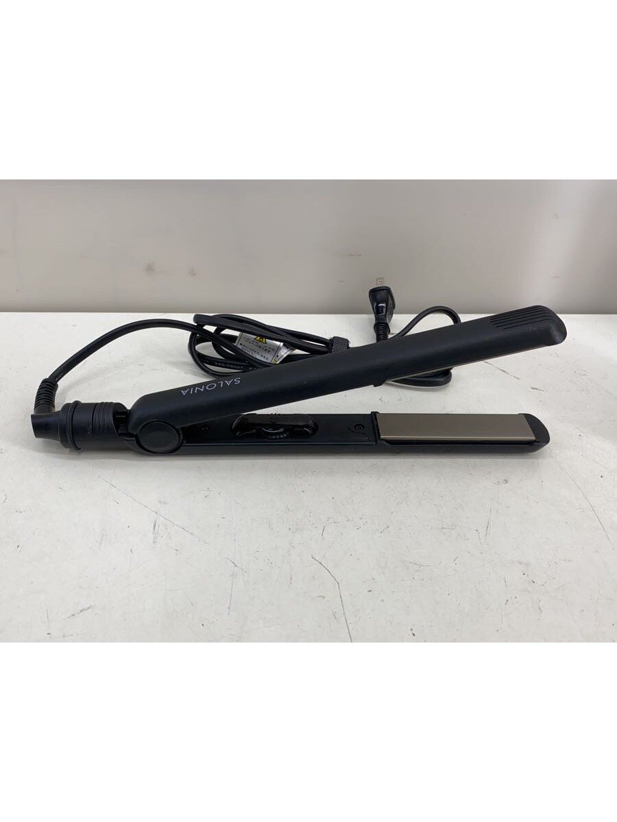 【中古】SALONIA◆ドライヤー・ヘアアイロン ダブルイオン ストレートアイロン SL-0...