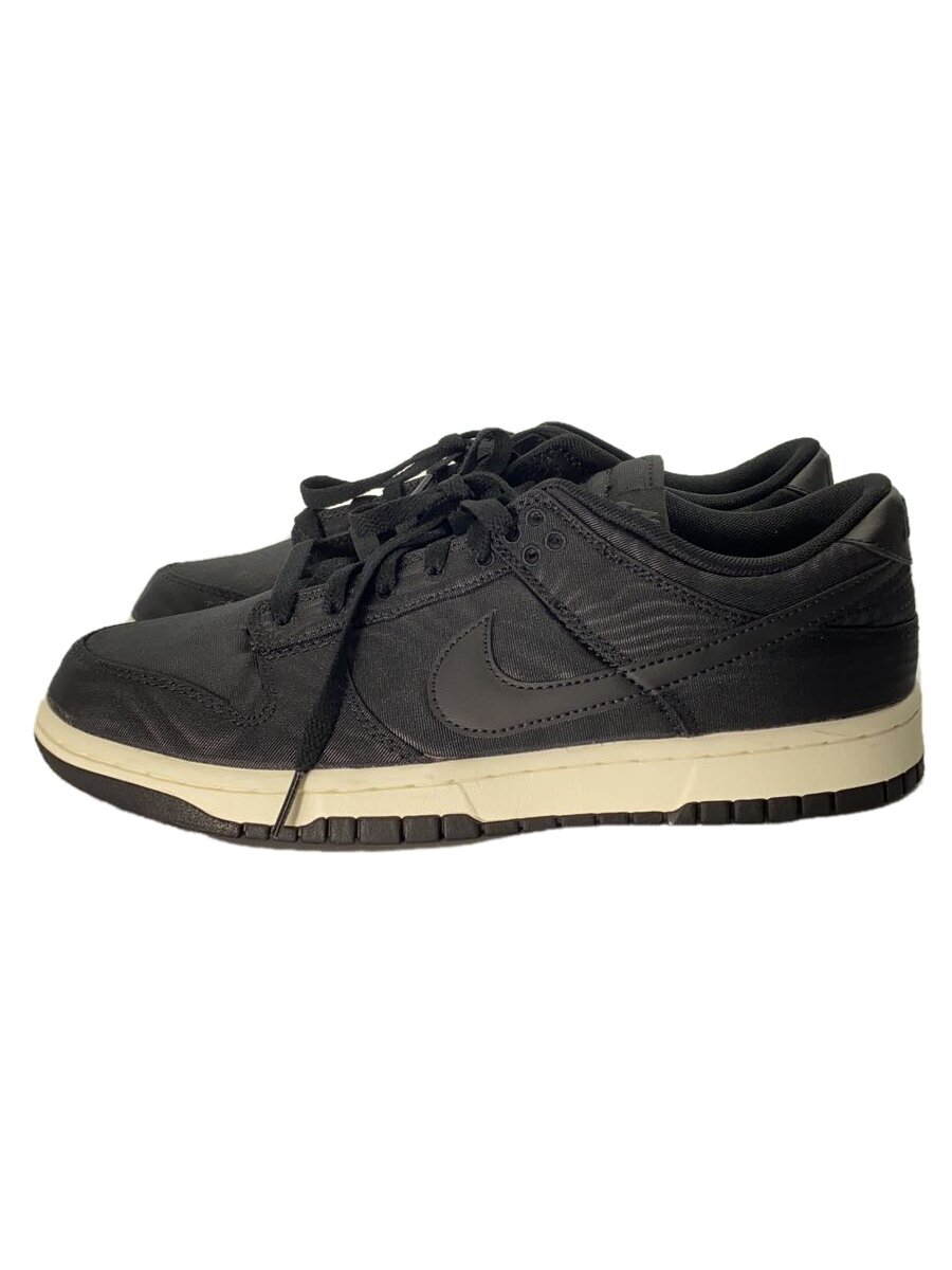 NIKE◆DV7211-001/Dunk Low Retro PRM/Black Canvas/ダンクローレトロプレミアム