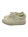 【中古】NEW BALANCE◆BB550/ホワイト/25cm/ホワイト/白【シューズ】(4)