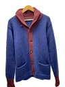 【中古】POLO RALPH LAUREN◆カーディガン(厚手)/S/ウール/90s【メンズウェア】