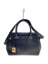 【中古】RALPH LAUREN◆ハンドバッグ/レザー/BLK【バッグ】