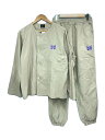 【中古】Needles◆22AW/Pajama Set Cotton Flannel/XS/メンズ/コットン/BEG/LQ209SH【レディースウェア】