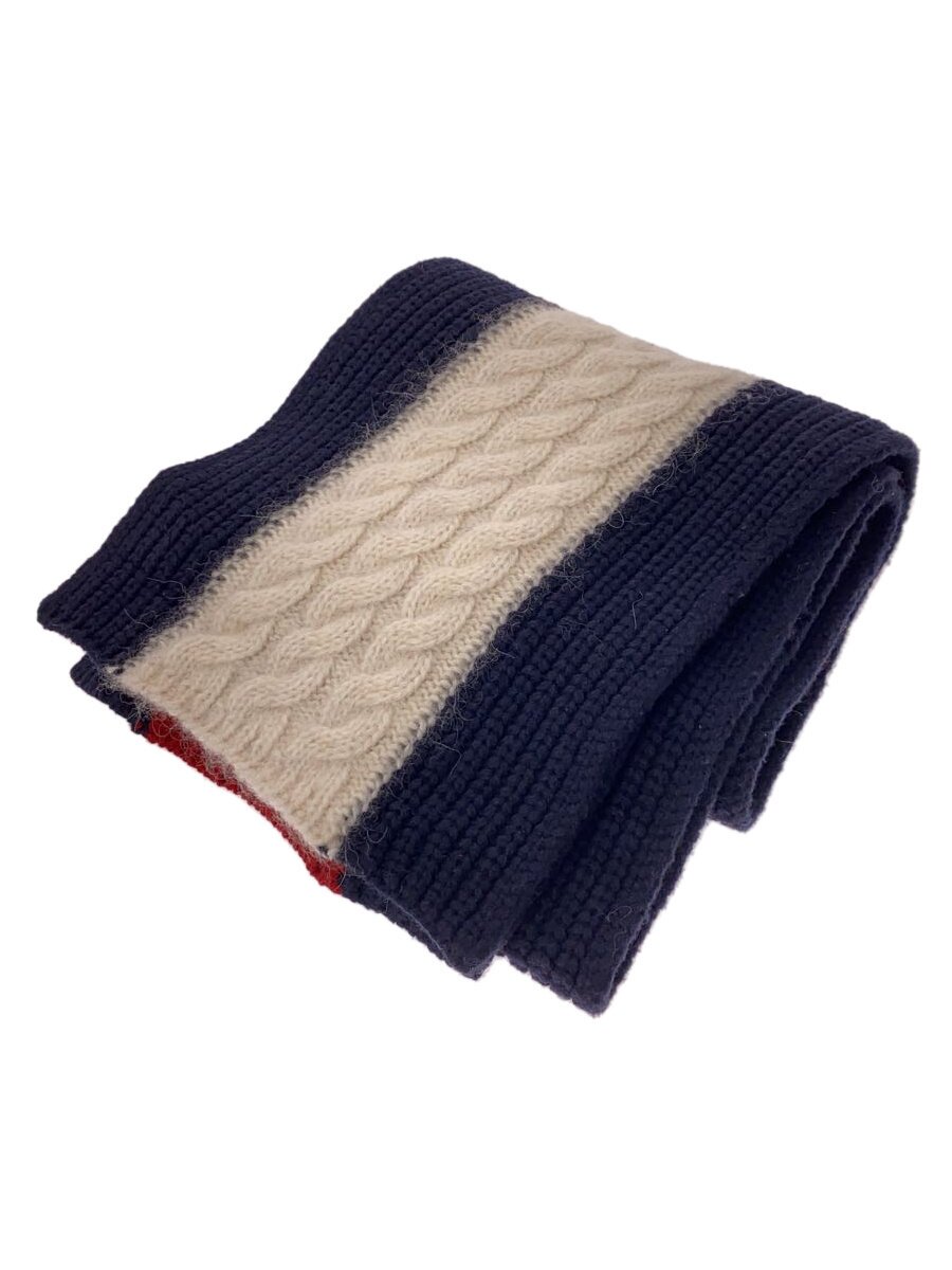 【中古】TOMMY HILFIGER◆マフラー/ウール/メンズ/AW11039【服飾雑貨他】