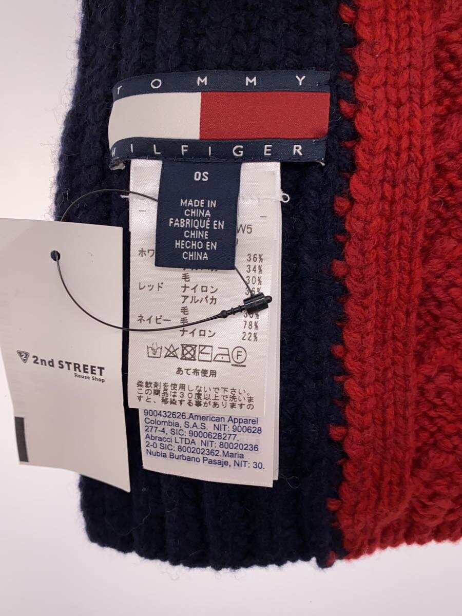 【中古】TOMMY HILFIGER◆マフラー/ウール/メンズ/AW11039【服飾雑貨他】 2