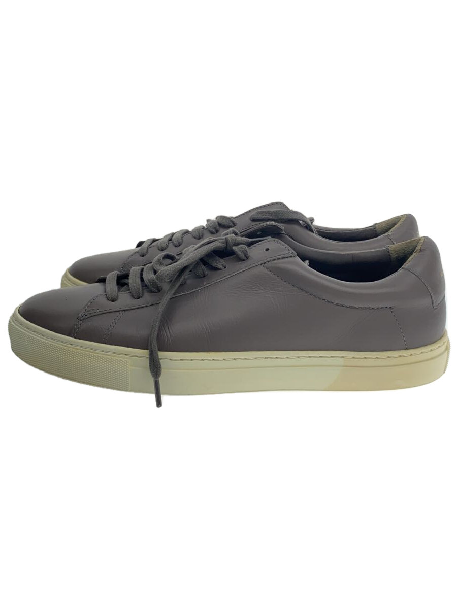 【中古】ZESPA◆ローカットスニーカー/42/GRY/レザー//【シューズ】