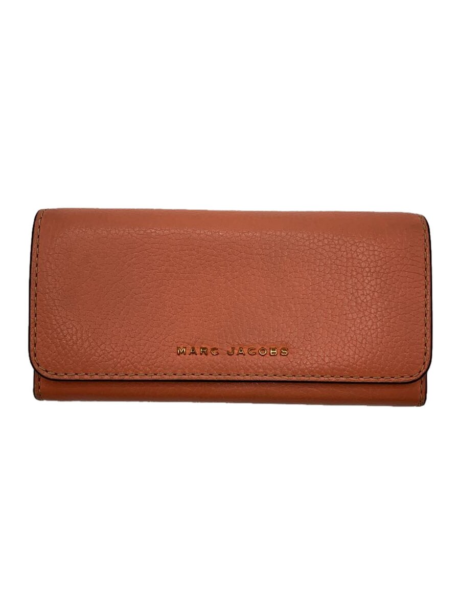 【中古】MARC BY MARC JACOBS◆長財布/レザー/ORN/無地/レディース【服飾雑貨他】