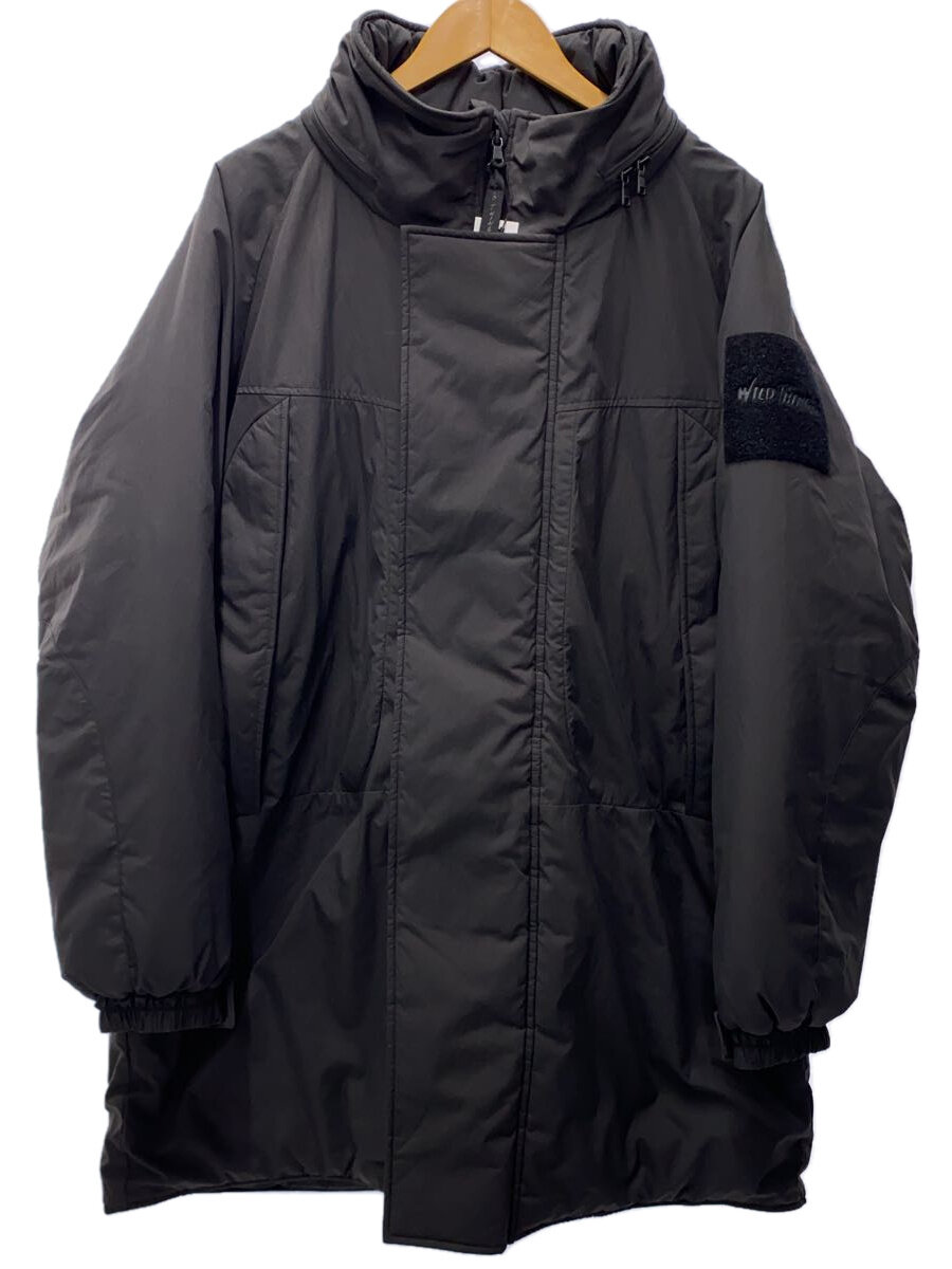 【中古】WILDTHINGS◆コート/M/ポリエステル/BLK/WT22105SN【メンズウェア】