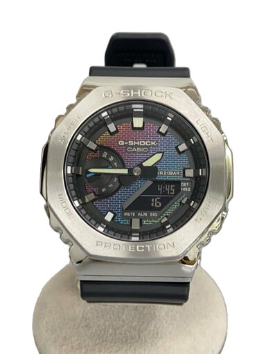 【中古】CASIO◆クォーツ腕時計_G-SHOCK/アナログ/ラバー/マルチカラー/NVY【服飾雑貨他】 【中古】CASIO◆クォーツ腕時計_G-SHOCK/アナログ/ラバー/マルチカラー/NVY【服飾雑貨他】
