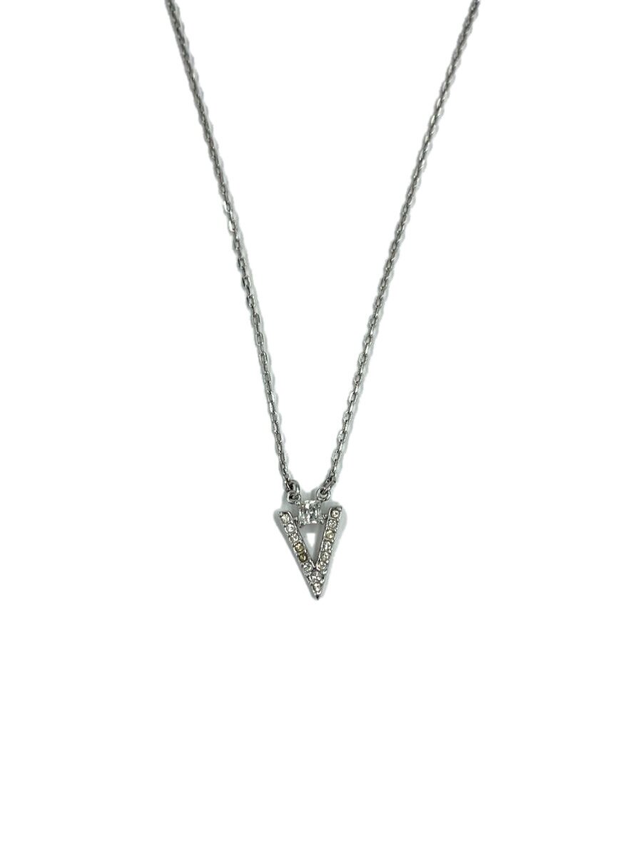 【中古】Swarovski◆ネックレス/--/カラーストーン/SLV/トップ有/レディース【服飾雑貨他】