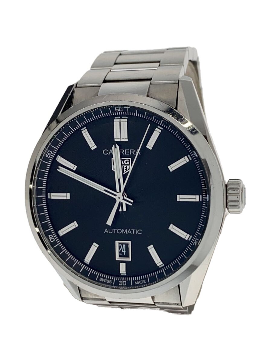 【中古】TAGHeuer◆カレラ デイト/自動巻腕時計/アナログ/ステンレス/20241019日差-5【服飾雑貨他】