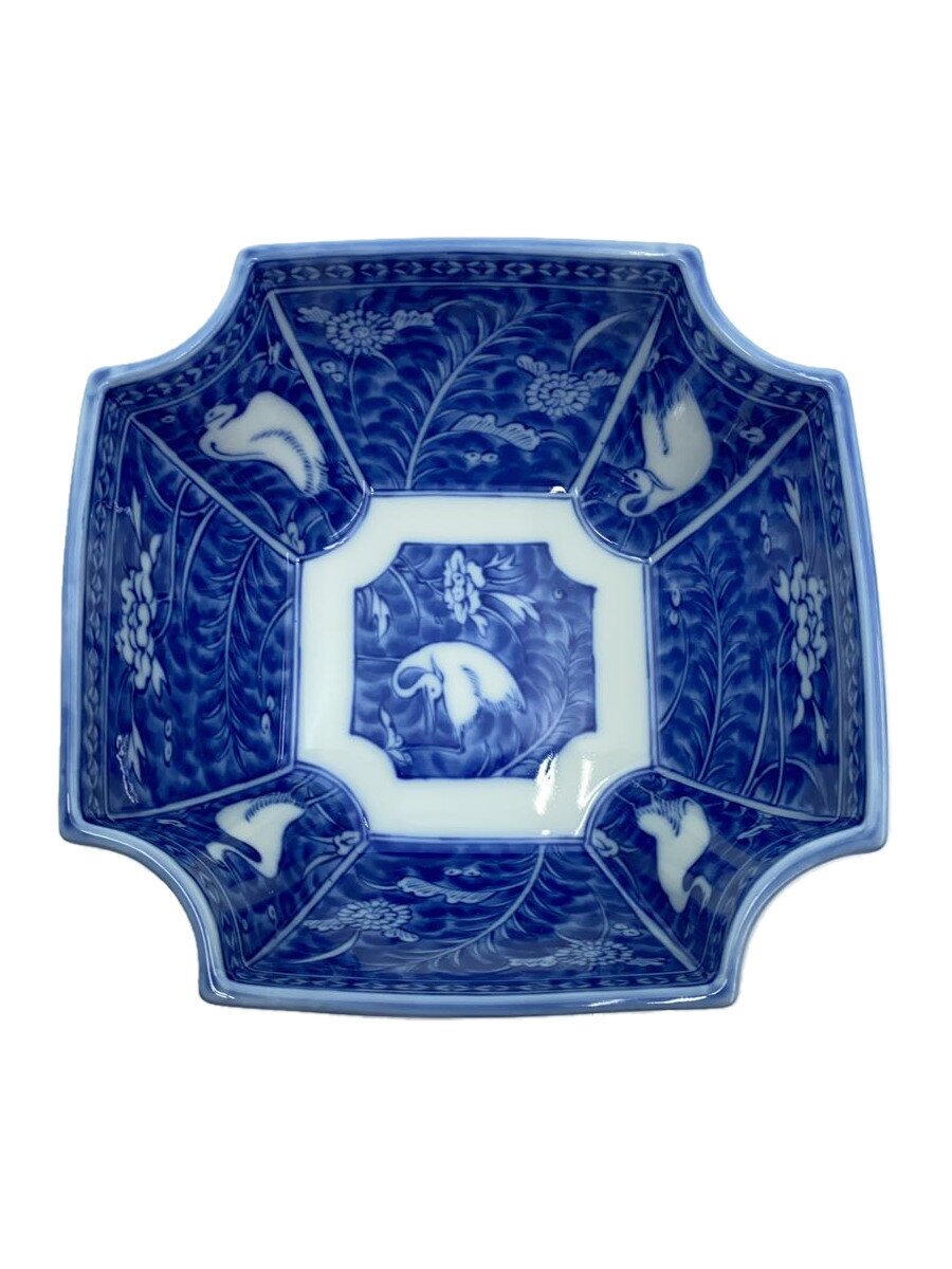 乐天商城 - 【中古】深川製磁◆鉢/BLU/有田焼/白鷺【キッチン用品】