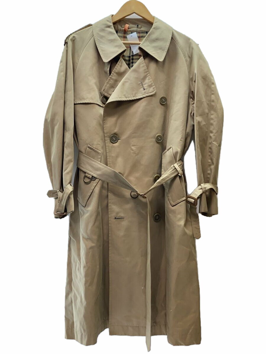 【中古】CAESAR/トレンチコート/--/コットン/BEG/無地【メンズウェア】