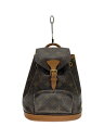 【中古】LOUIS VUITTON◆1)ミニ・モンスリ_モノグラム・キャンバス_BRW/PVC/BRW【バッグ】